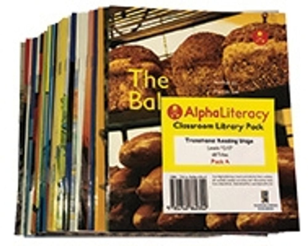 Alpha Literacy Classroom Libraries Transitional Library Pack A by ...