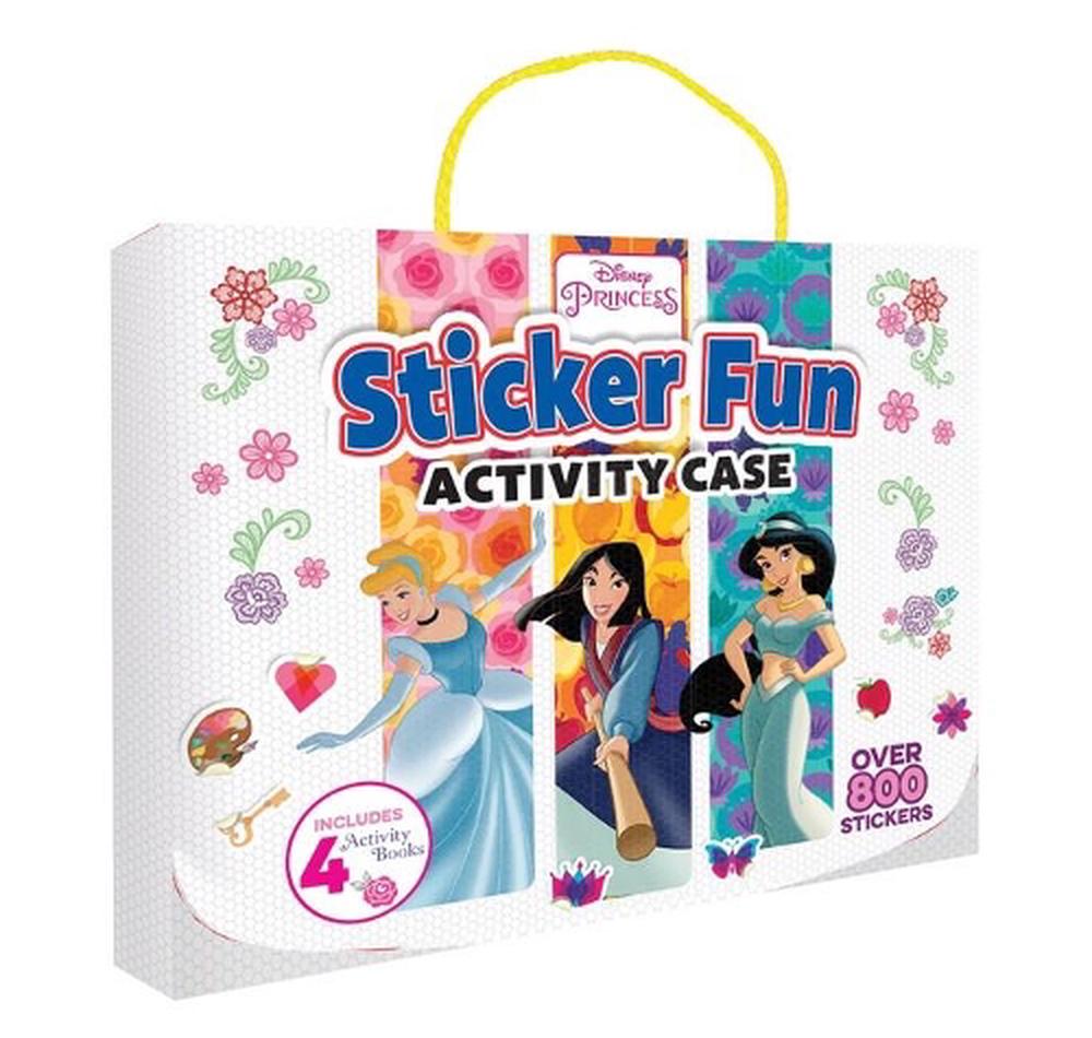 Disney Princess Sticker Fun Activity Case (New Edition) by Laura