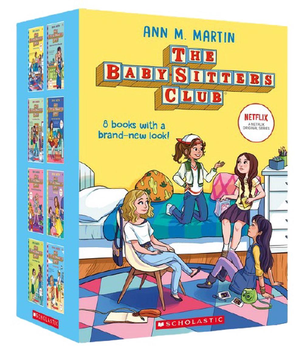 the-baby-sitters-club-netflix-editions-1-8-boxed-set-by-martin-ann-m
