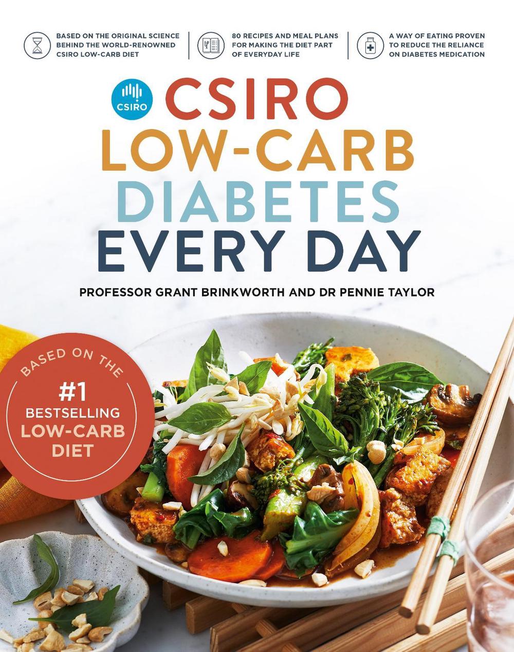 CSIRO Low-Carb Diabetes Every Day by Grant Brinkworth - ISBN: 9781760985684