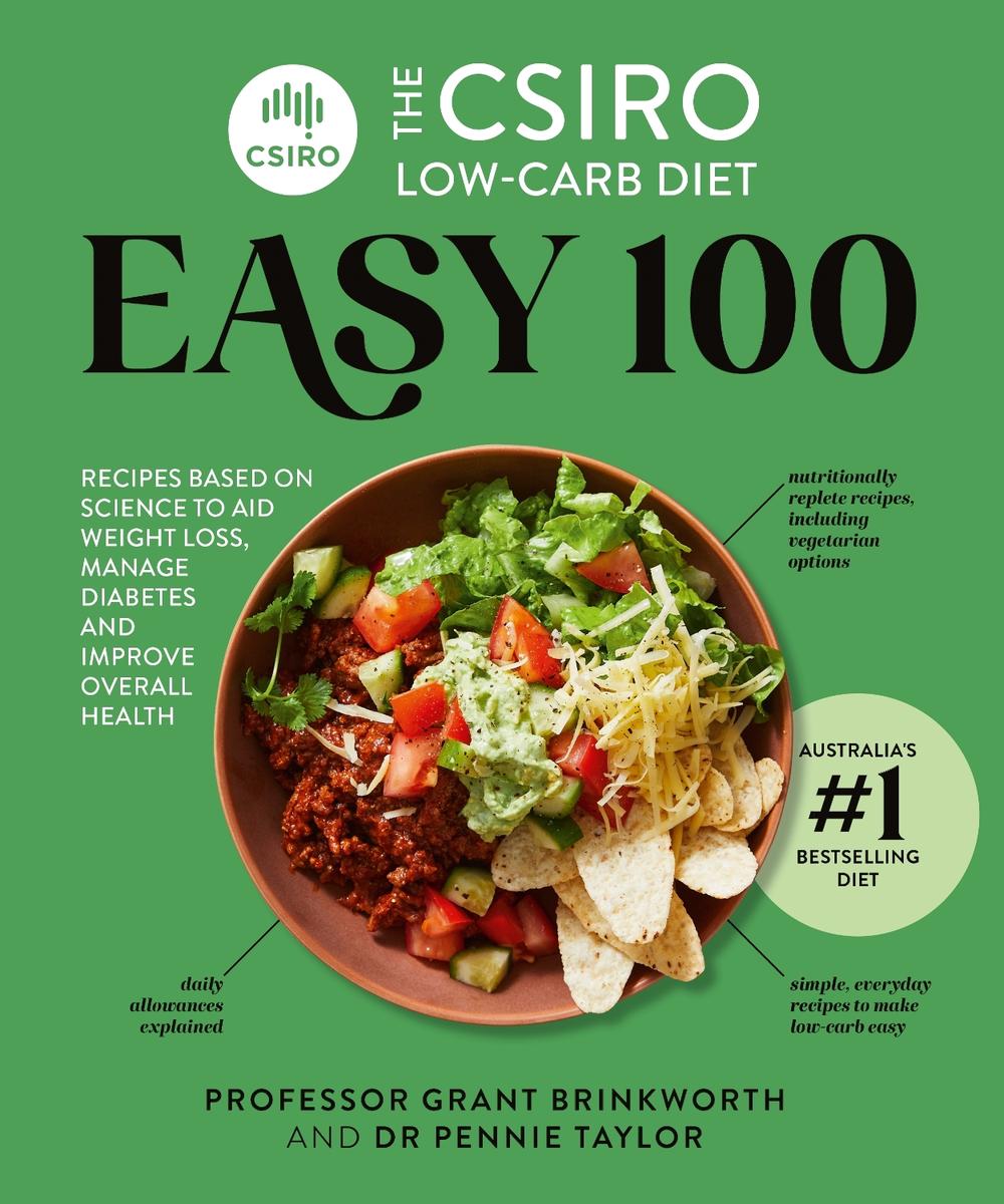 The CSIRO Low-carb Diet Easy 100, 9781760988456
