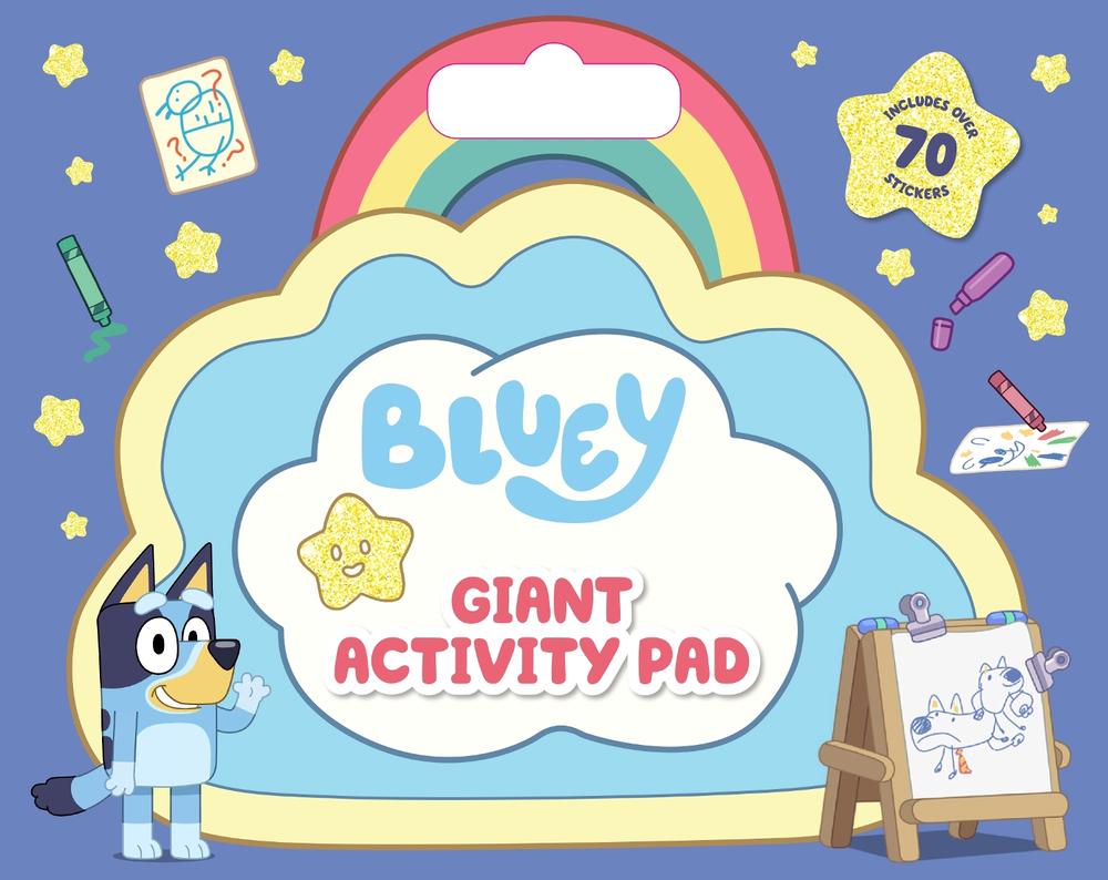 Bluey: Giant Activity Pad, 9781761041150