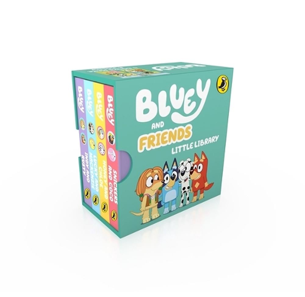 Bluey: Friends Little Library By Bluey, Board Book, 9781761049385 | Buy ...