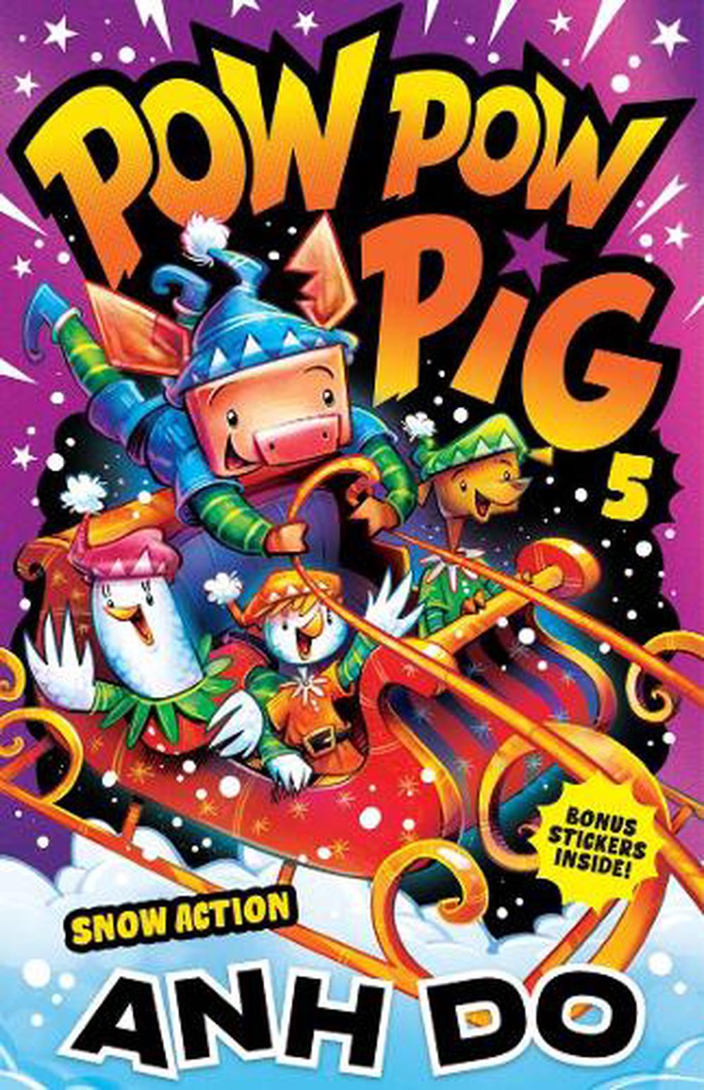 Snow Action: Pow Pow Pig 5 by Anh Do, Paperback, 9781761068928 | Buy ...