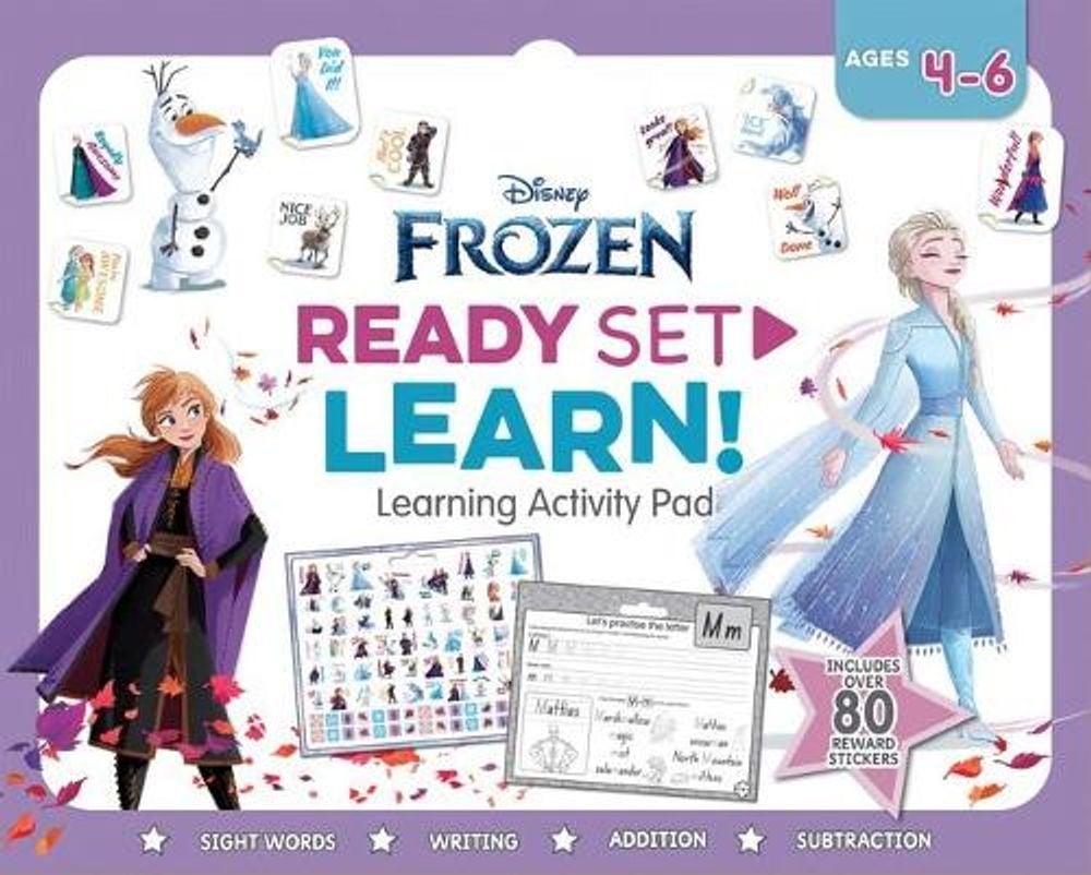 Frozen: Ready Set Learn! Learning Activity Pad (Disney) - ISBN: 9781761120275