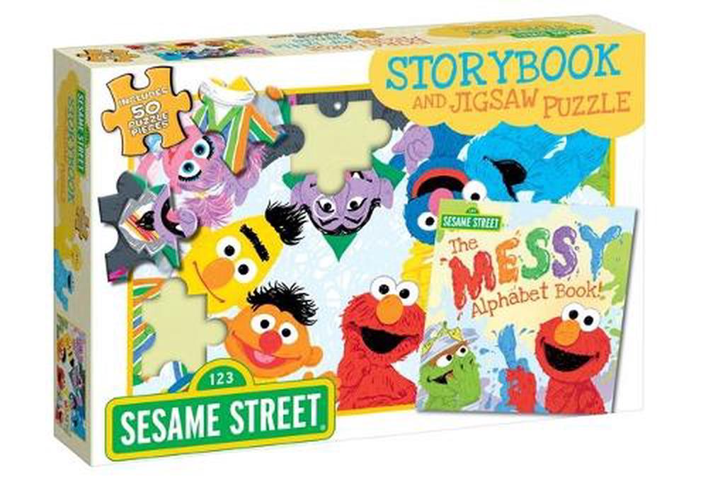 Sesame Street: Storybook and Jigsaw Puzzle (50 Pieces), 9781761120374