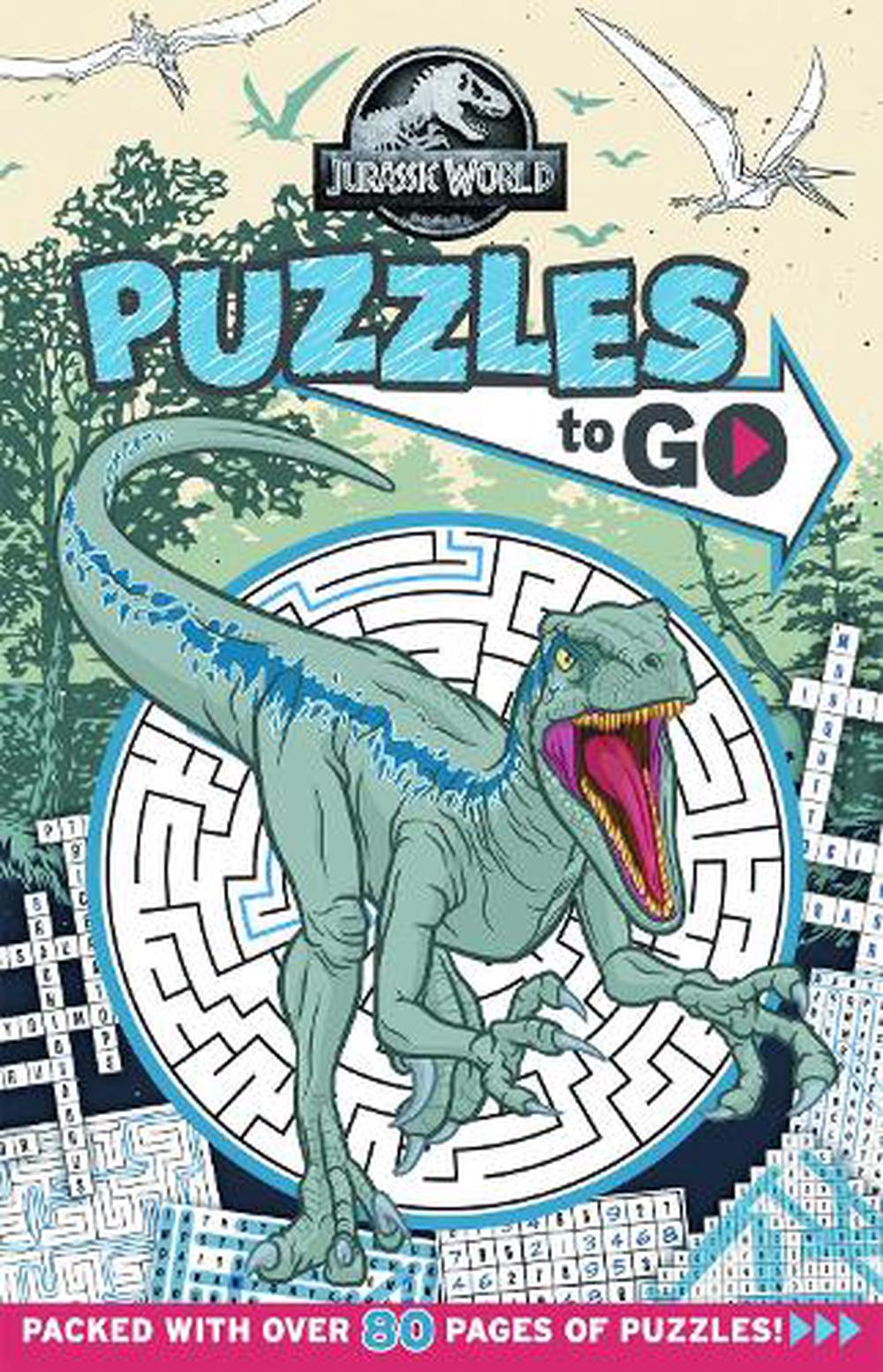 Jurassic World: Puzzles to Go (Universal) by Julia Donaldson, Paperback ...