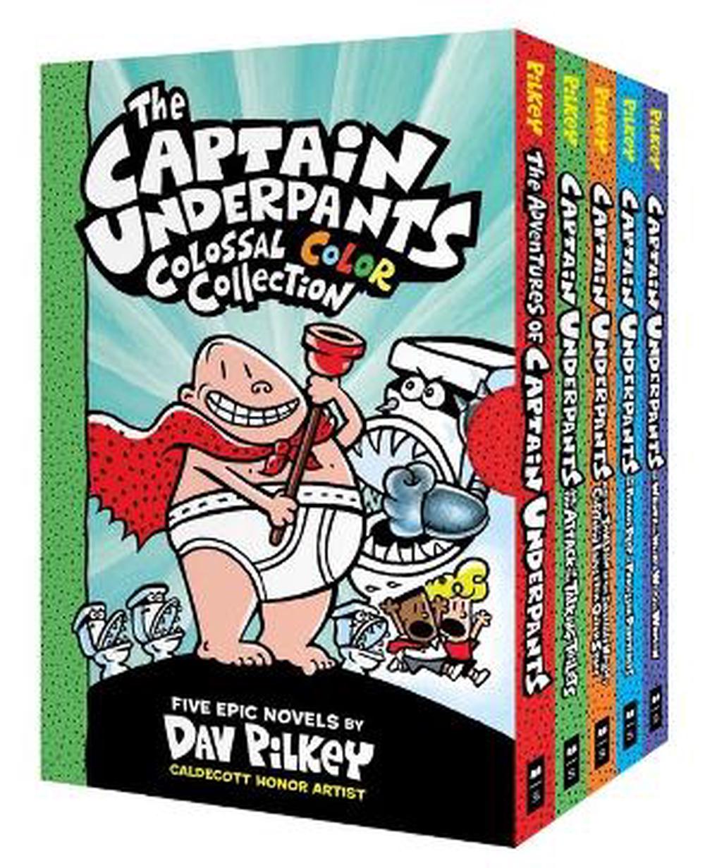 Captain Underpants Series: Variety Pack – Steps to Literacy