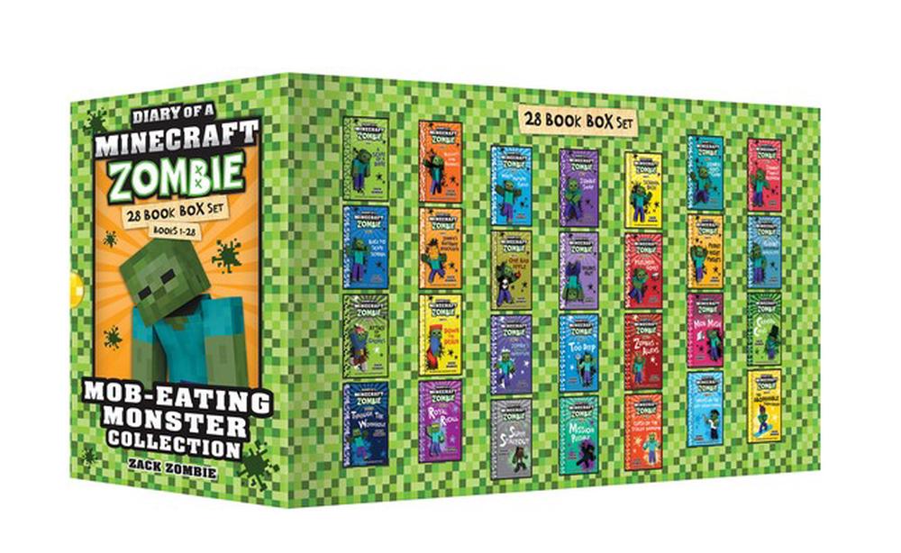 Diary of a Minecraft Zombie: Mob-Eating 28-Book Monster Collection, 9781761126178