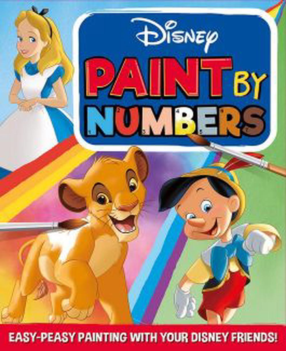 Disney: Paint by Numbers, Disney, 9781761126437