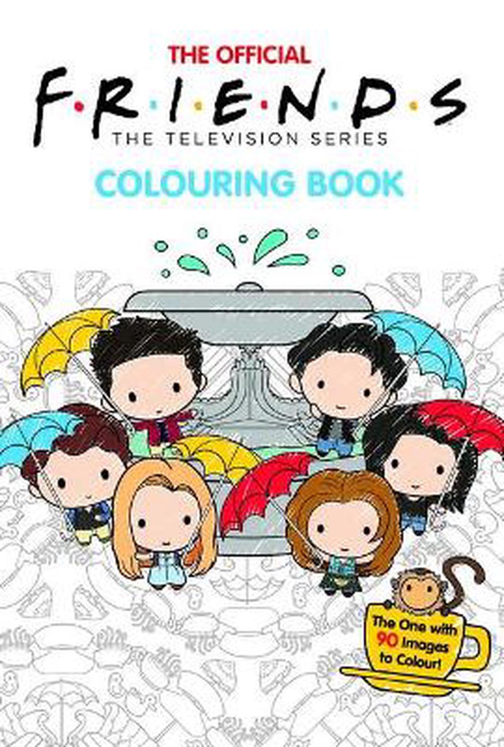 The Official Friends: Adult Colouring Book (Warner Bros) by Dav Pilkey - ISBN: 9781761200915