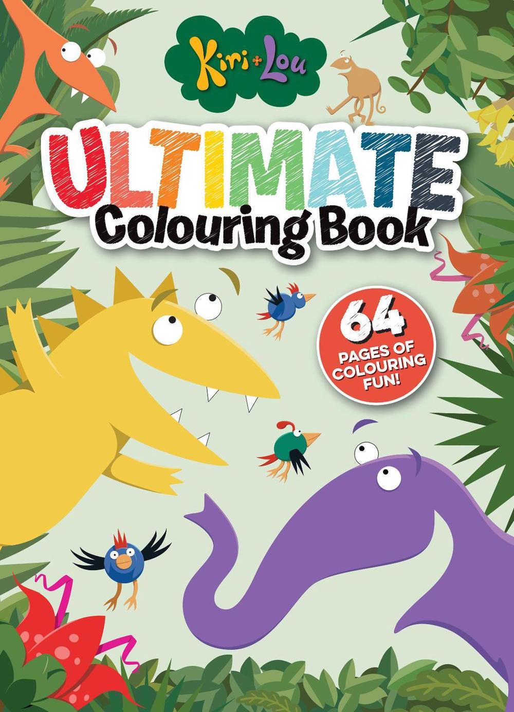 Kiri + Lou: Ultimate Colouring Book, 9781761202827
