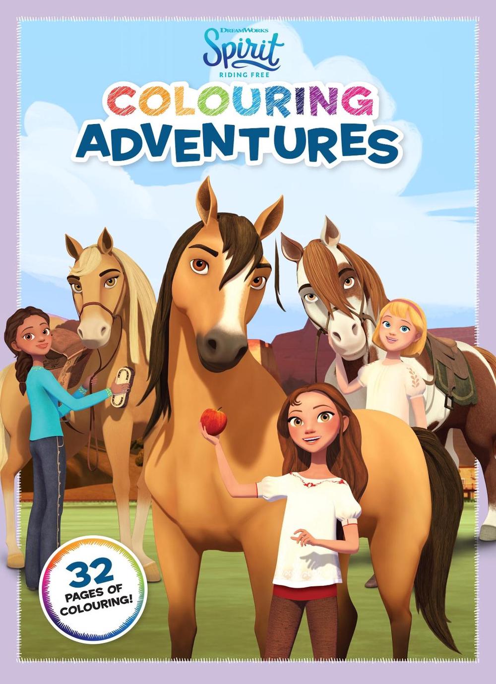 Spirit Riding Free: Colouring Adventures (DreamWorks), Paperback ...