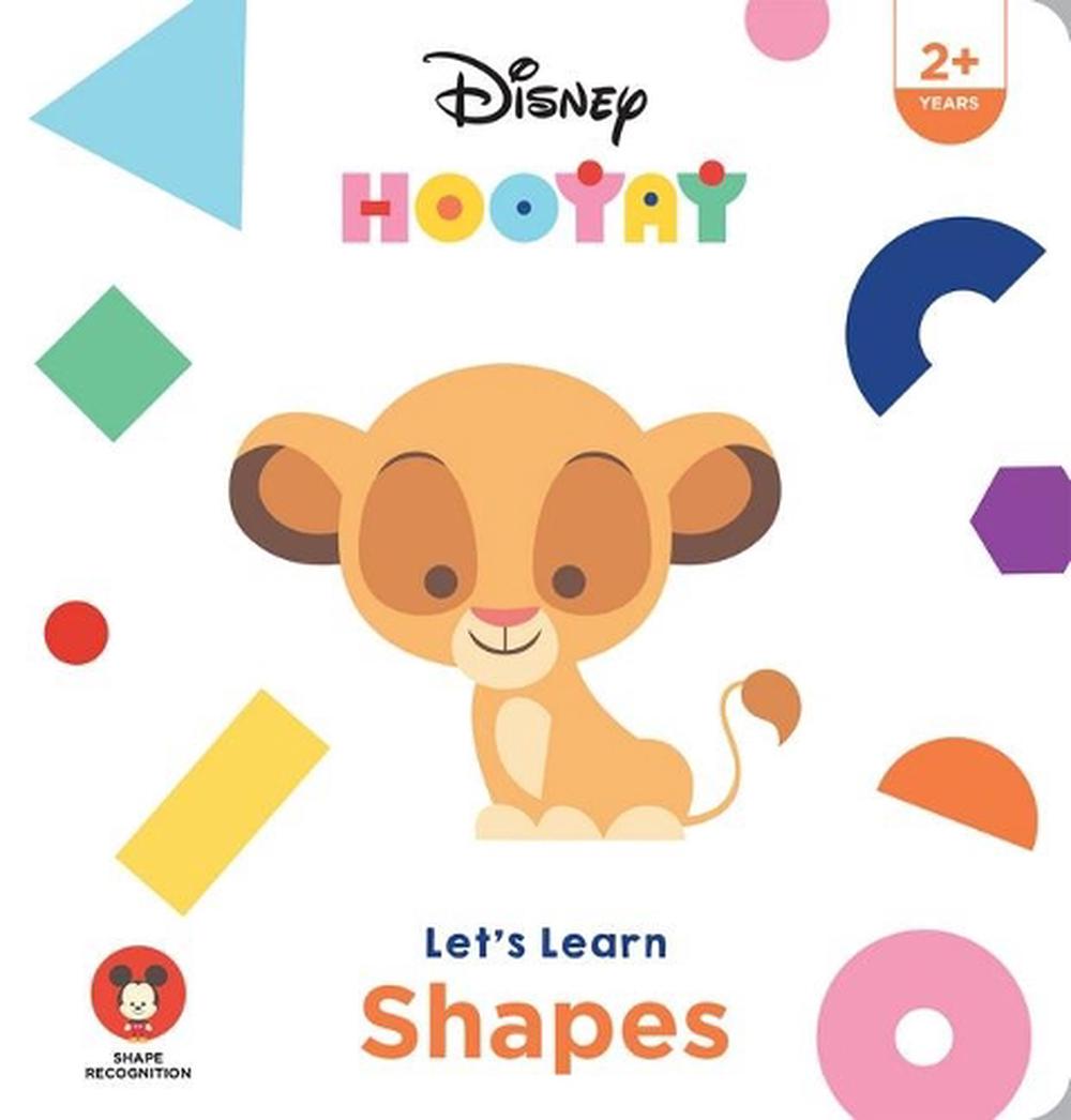 Hooyay: Let's Learn Shapes (Disney), Board Book, 9781761204395 | Buy ...
