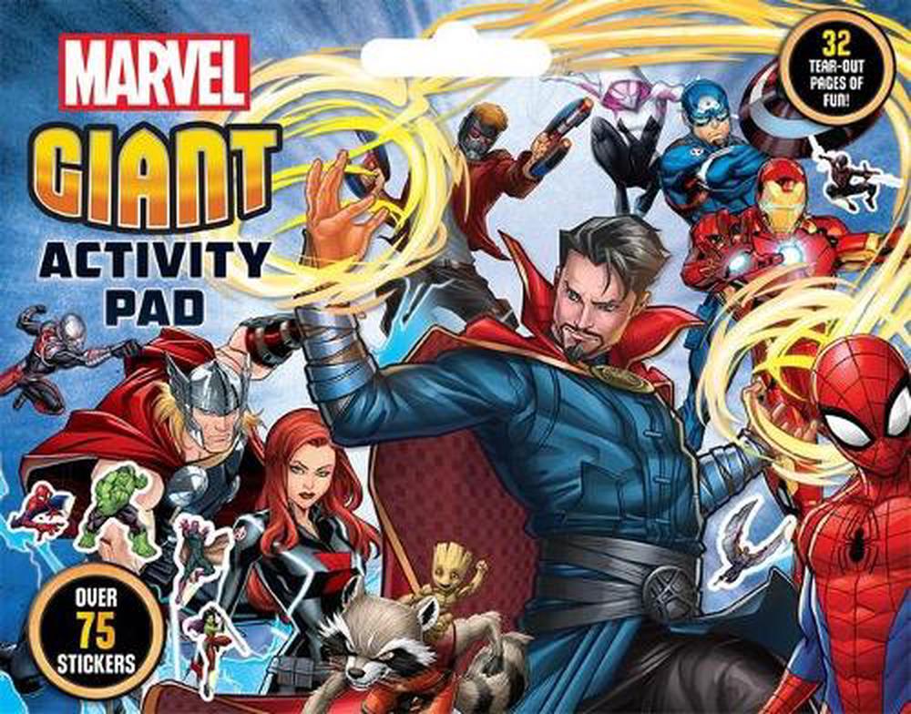 Avengers Giant Sticker Pad Marvel's