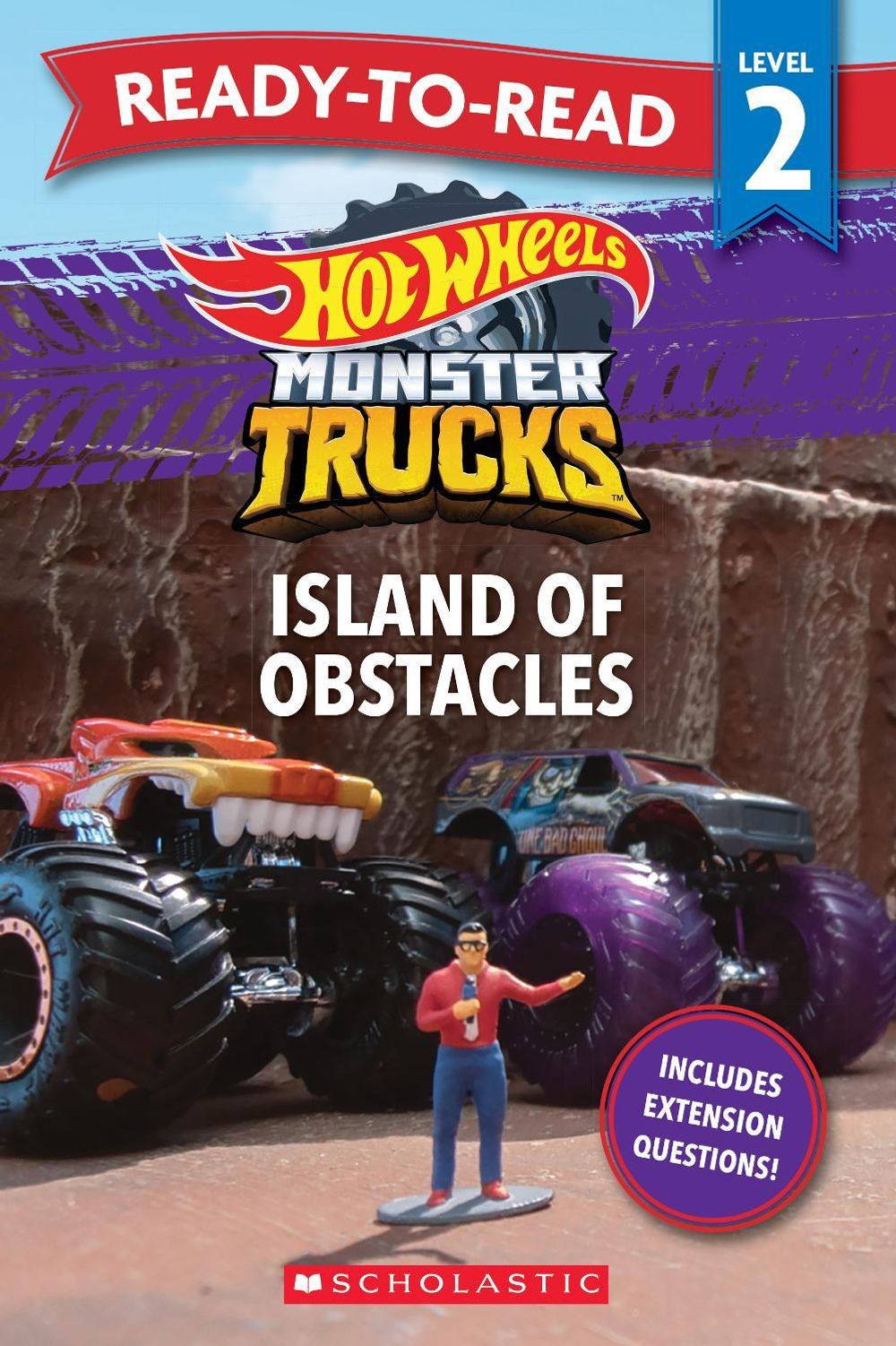 Hot Wheels Monster Trucks: Island of Obstacles - Ready-to-Read Level 2 (Mattel) - ISBN: 9781761205224