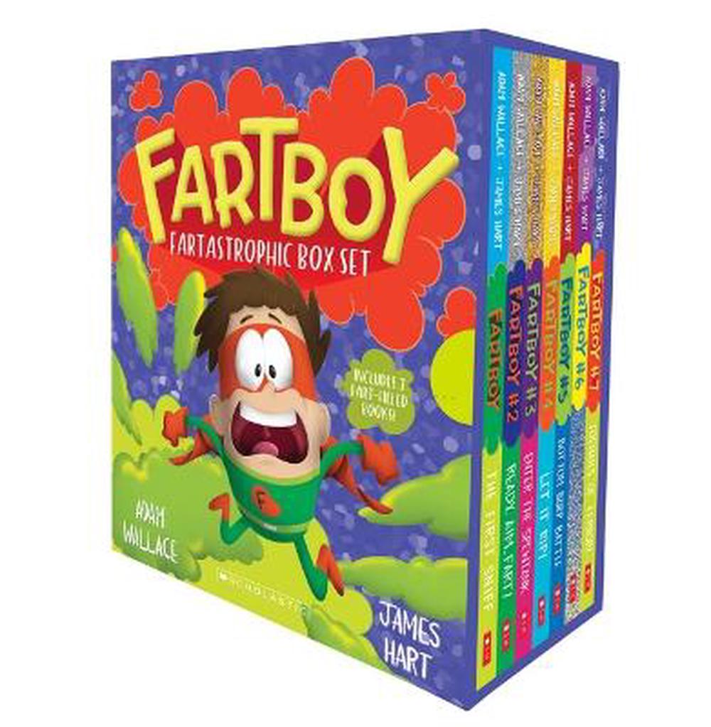Fartboy: Fartastrophic 7-Book Boxed Set, 9781761209079