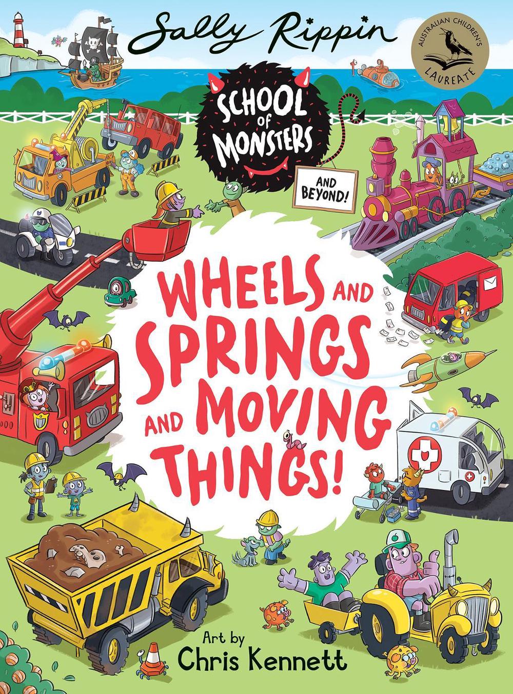Wheels and Springs and Moving Things, 9781761211584