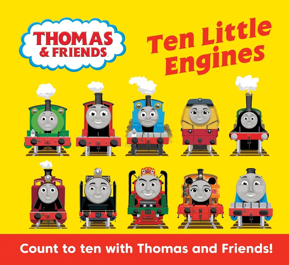 Ten Little Engines by Thomas and Friends, Board Book, 9781761212314