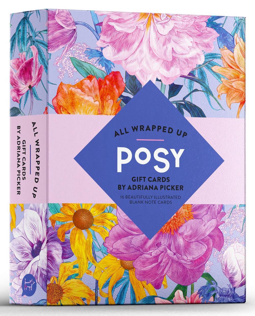 All Wrapped Up: Posy by Adriana Picker Gift Cards, 9781761215636