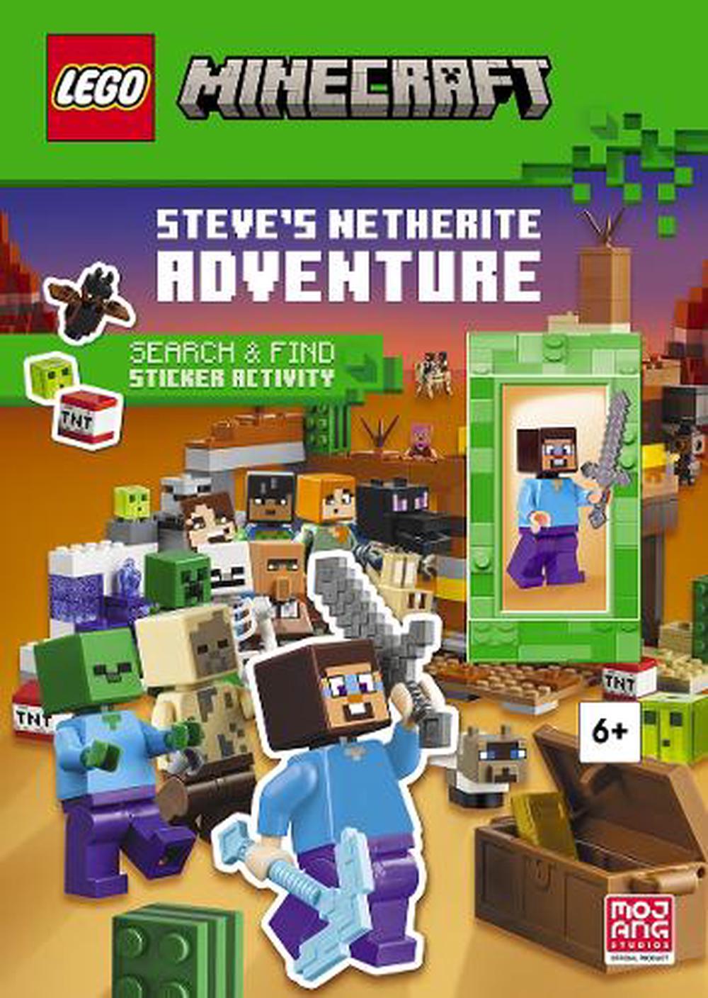LEGO Minecraft: Steve’s Netherite Adventure, 9781761216251