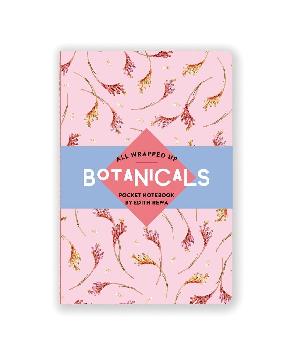 All Wrapped Up: Botanicals by Edith Rewa Pocket Notebook by Edith Rewa - ISBN: 9781761218156