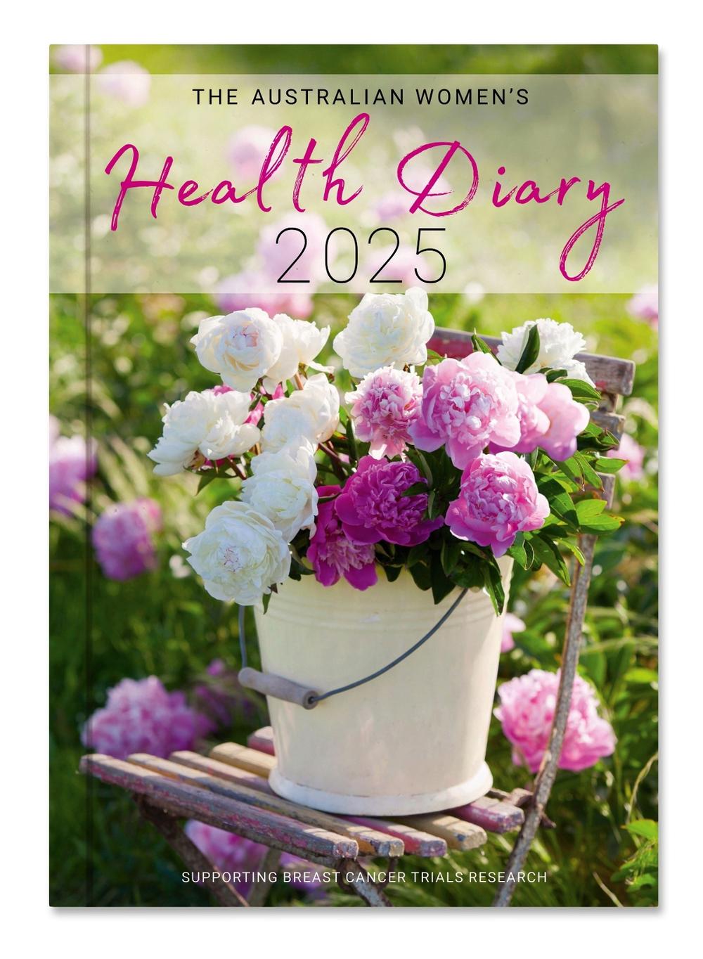 Australian Women's Health Diary 2025, 9781761221873