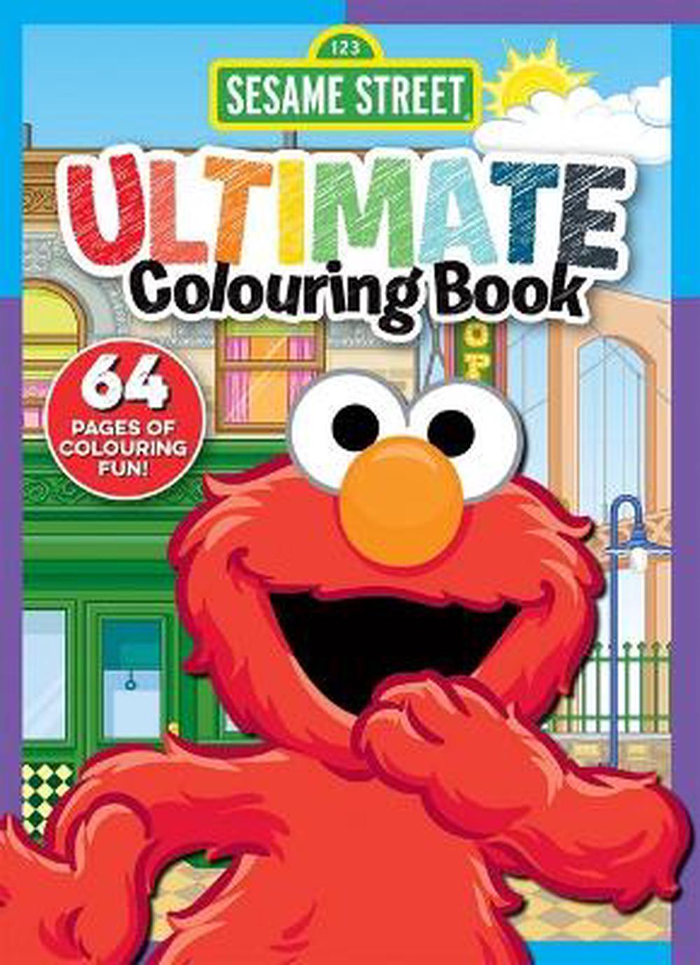 Sesame Street: Ultimate Colouring Book, 9781761291258