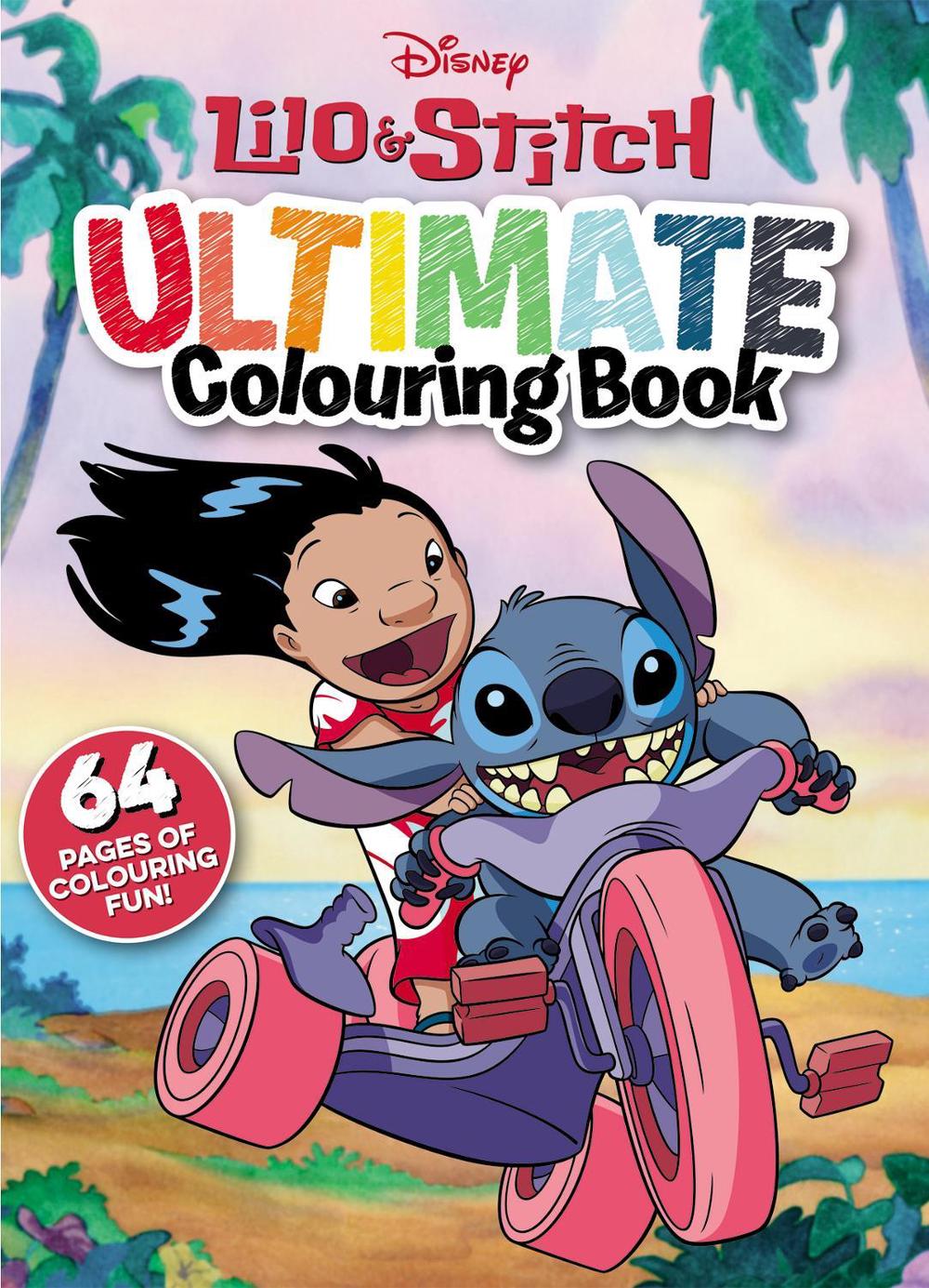 Lilo And Stitch Ultimate Colouring Book Disney Paperback 