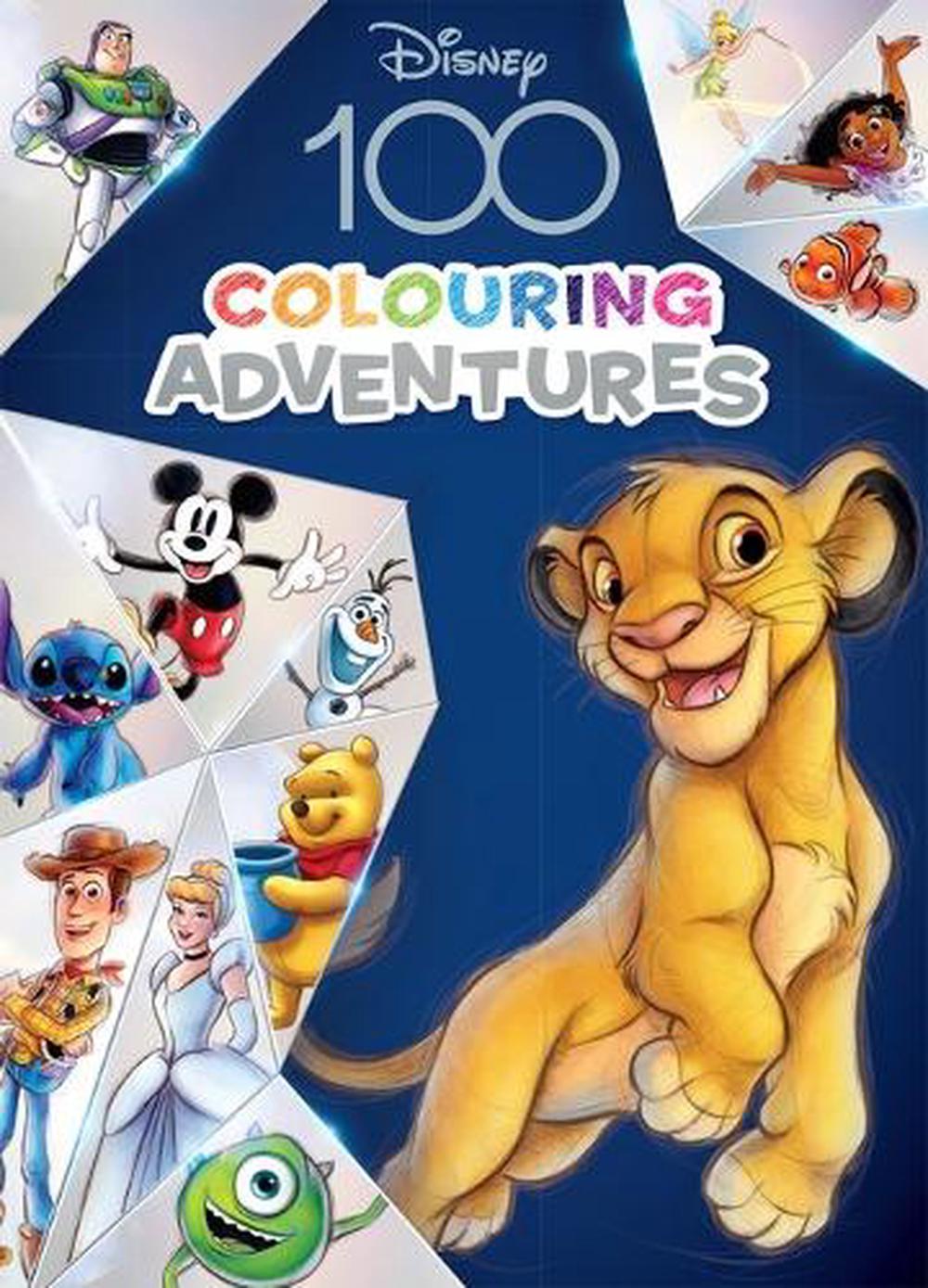 Disney 100 Colouring Adventures, Paperback, 9781761295560 Buy online