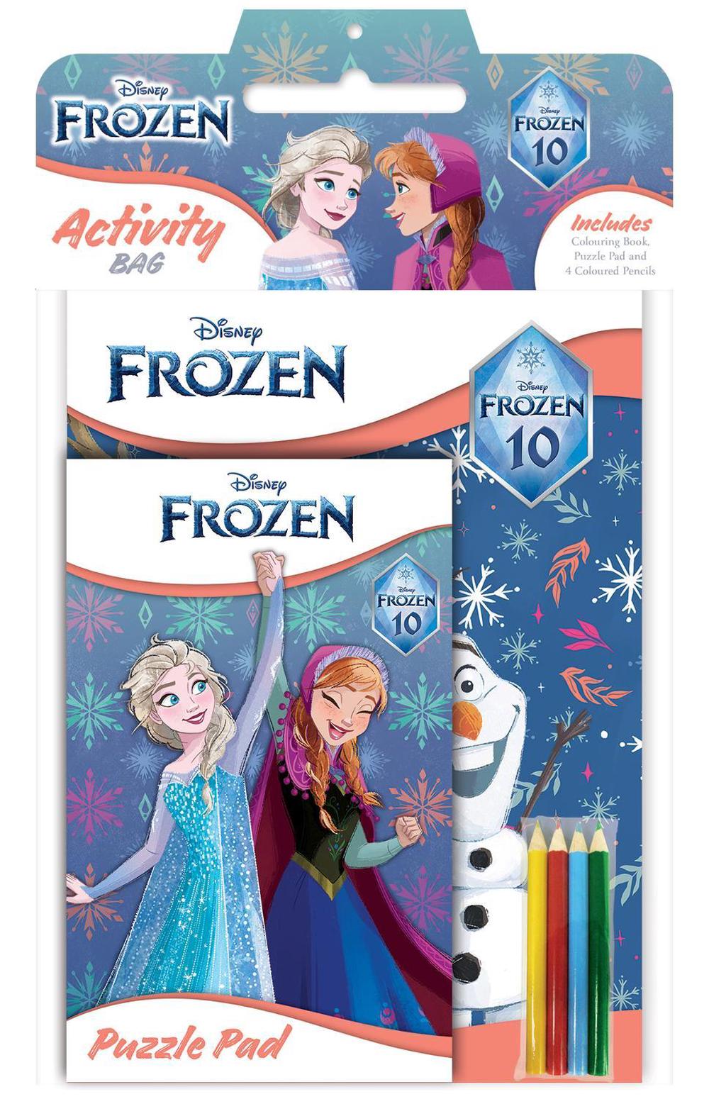 Frozen 10th Anniversary: Activity Bag (Disney), 9781761296314