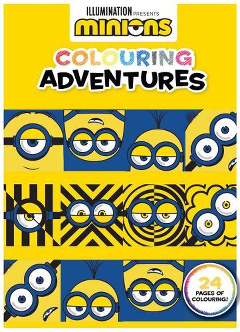 Minions: Colouring Adventures (Universal), Paperback, 9781761296956 ...