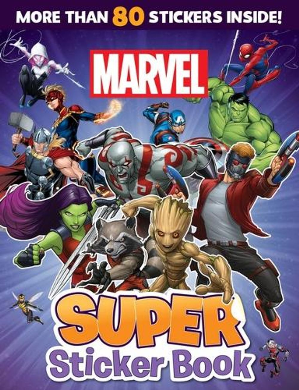 Superbook Character Sticker Marvel: Super Sticker Book (Featuring Guardians of the Galaxy ...