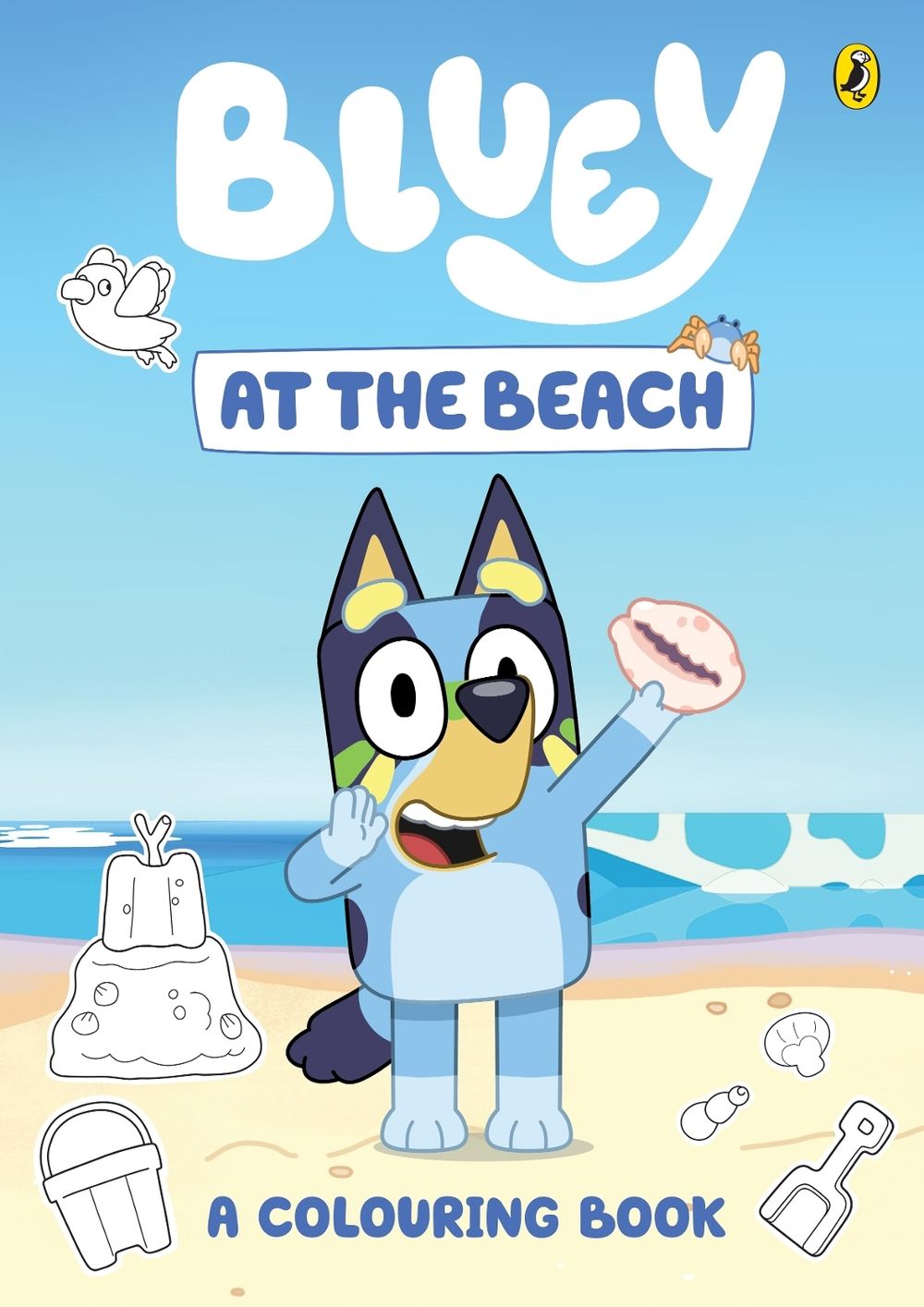 Bluey: At the Beach: A Colouring Book by Bluey - ISBN: 9781761343100