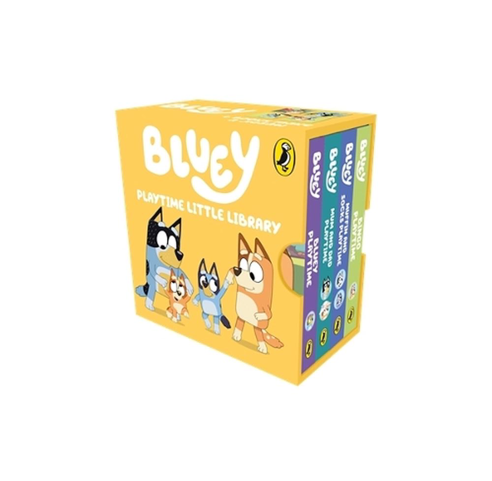 Bluey: Bluey Playtime Little Library by Bluey, Board Book ...