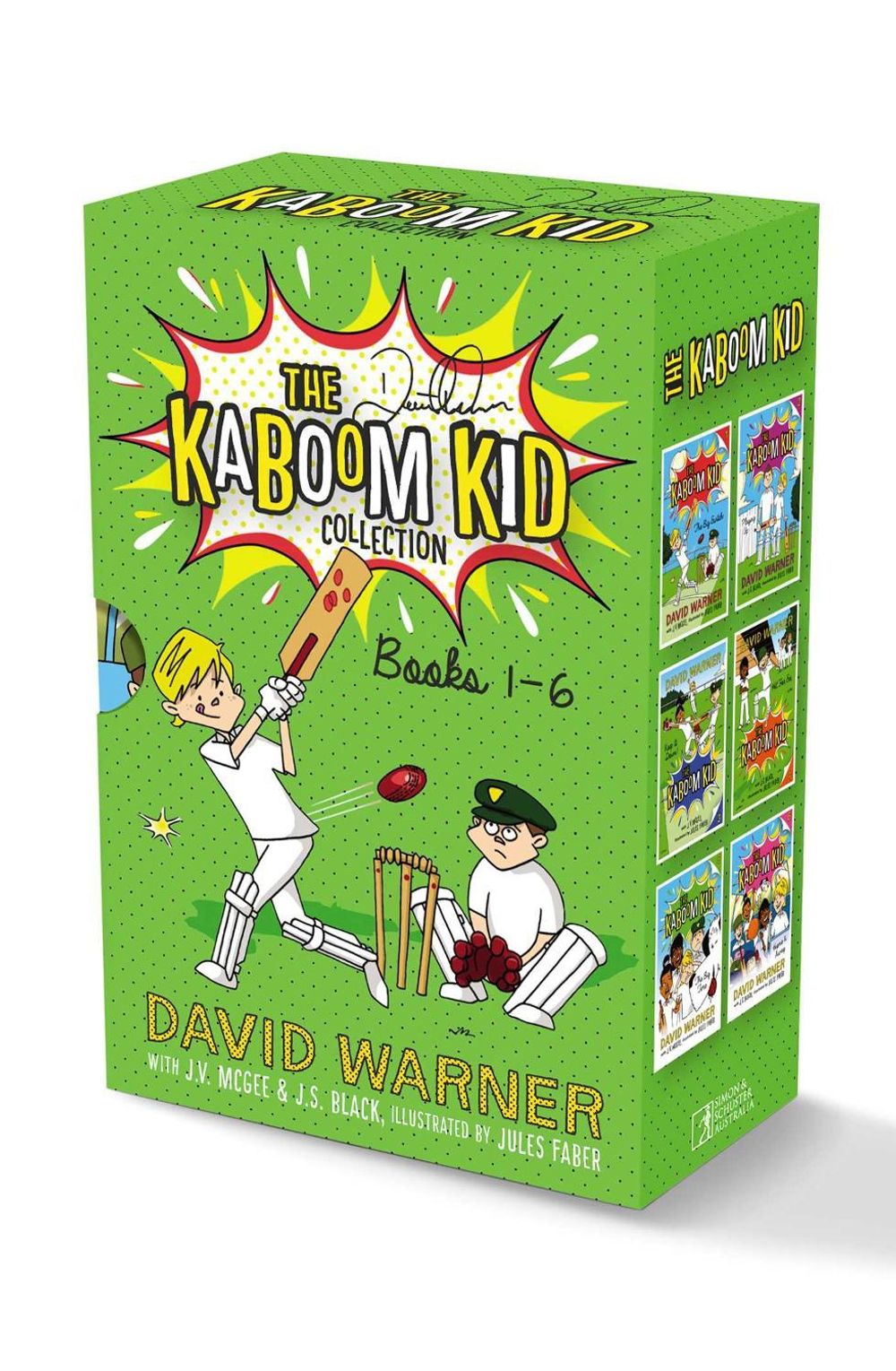 Kaboom Kid Collection by David Warner - ISBN: 9781761429040