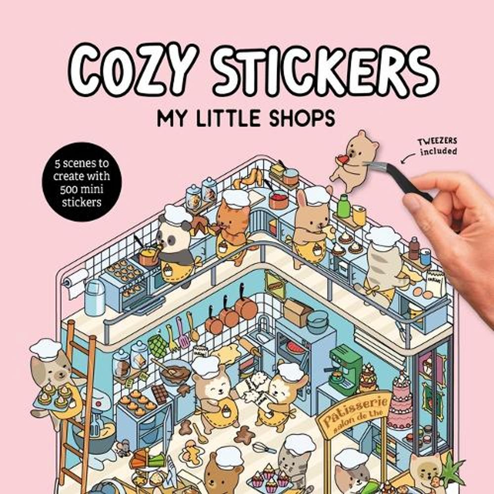 Cozy Stickers: My Little Shops by Alain Boyer - ISBN: 9781761501814
