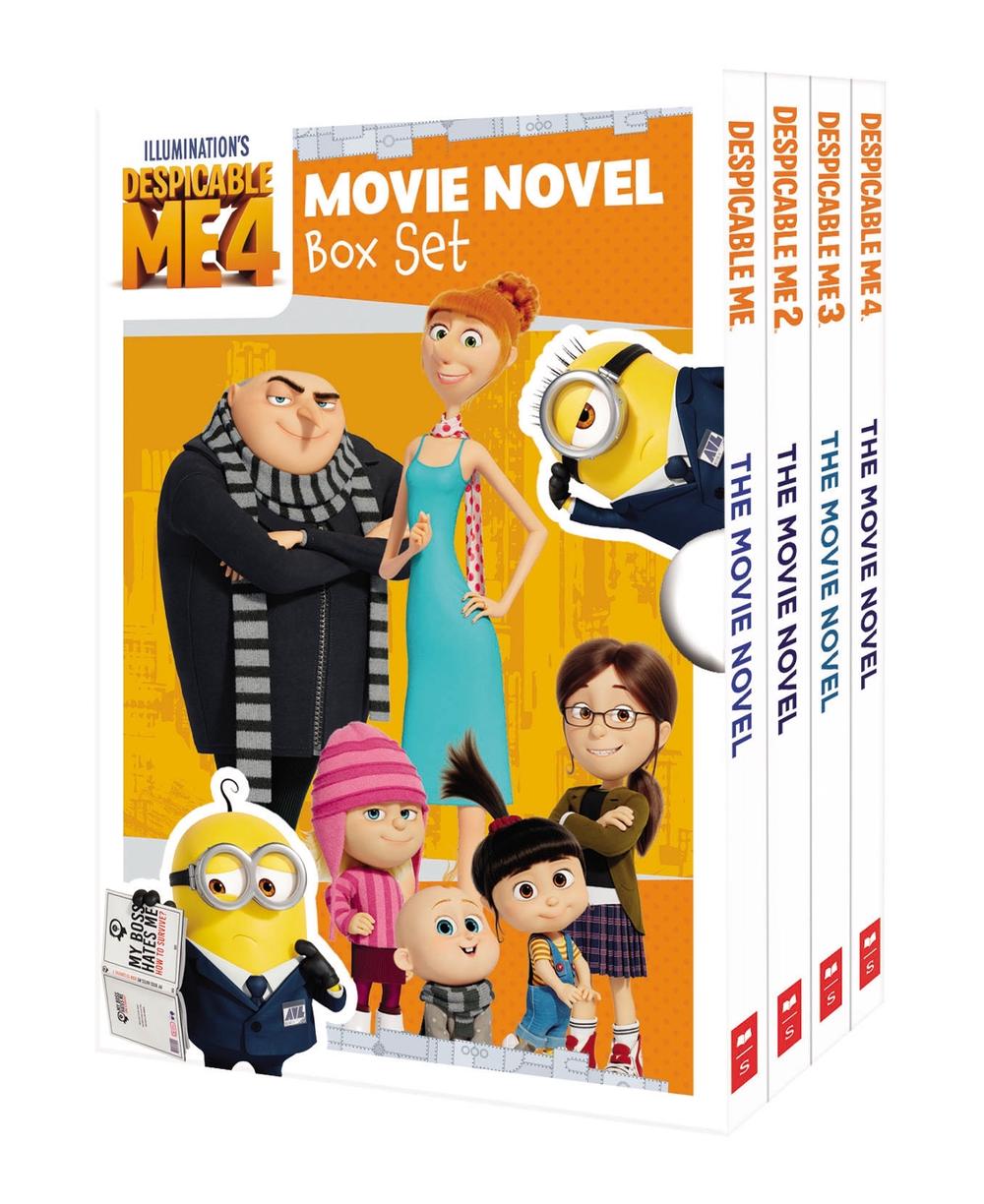 Despicable Me: Movie Novel 4-Book Box Set (Universal), 9781761522727