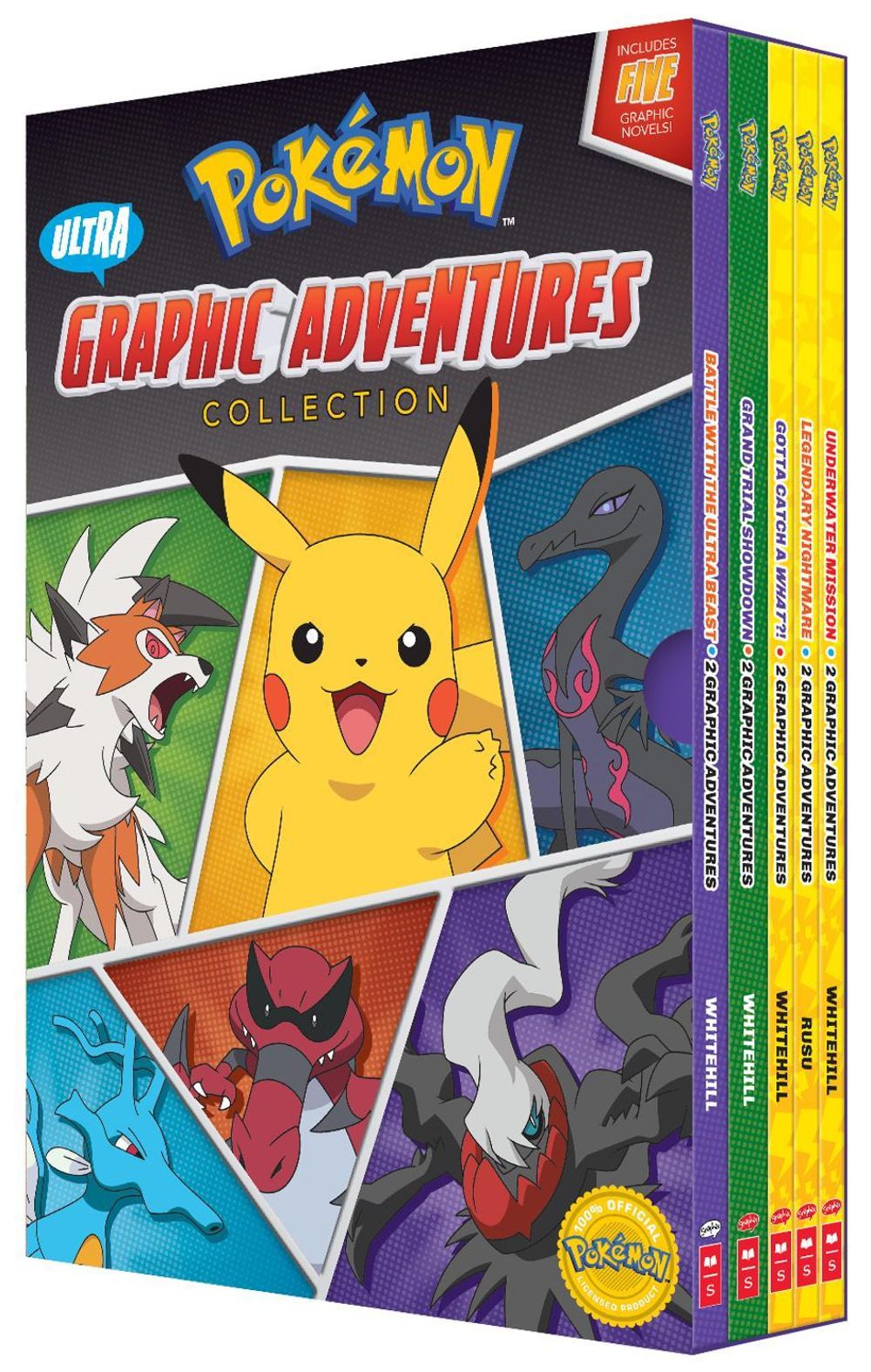 Pokemon: Graphic Adventures 5-Book Collection - ISBN: 9781761522734