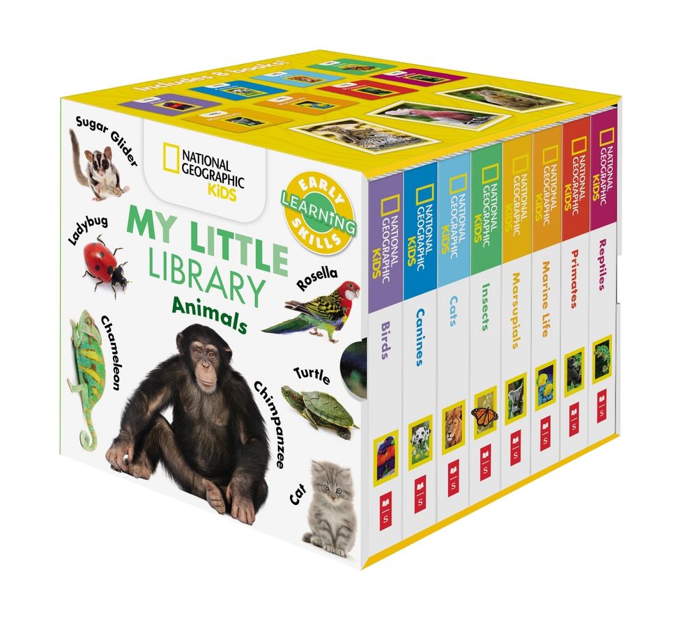 National Geographic Kids: My Little 8-Book Animal Library Cube (Disney) - ISBN: 9781761523885