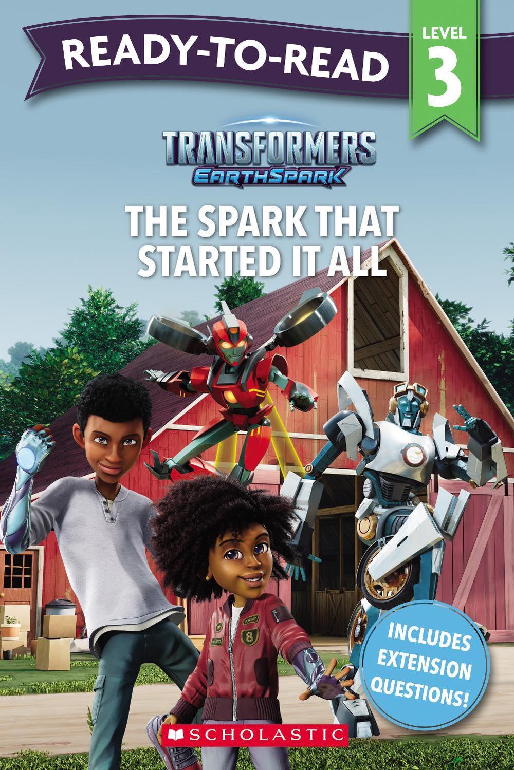 Transformers Earthspark: The Spark that Started it all - Ready-to-Read Level 3 (Hasbro), 9781761525636