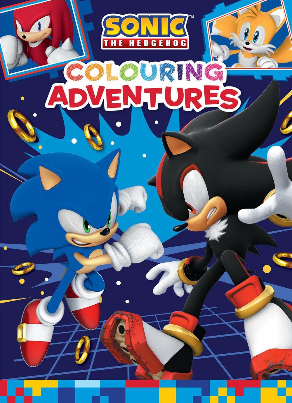 Sonic the Hedgehog: Colouring Adventures (Sega), Paperback ...