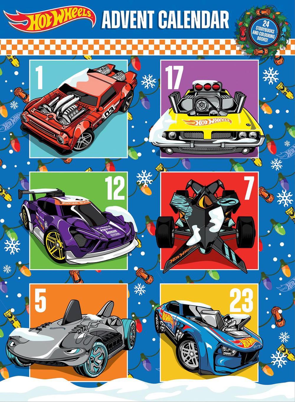 Hot Wheels Advent Calendar (Mattel), Paperback, 9781761527128 Buy