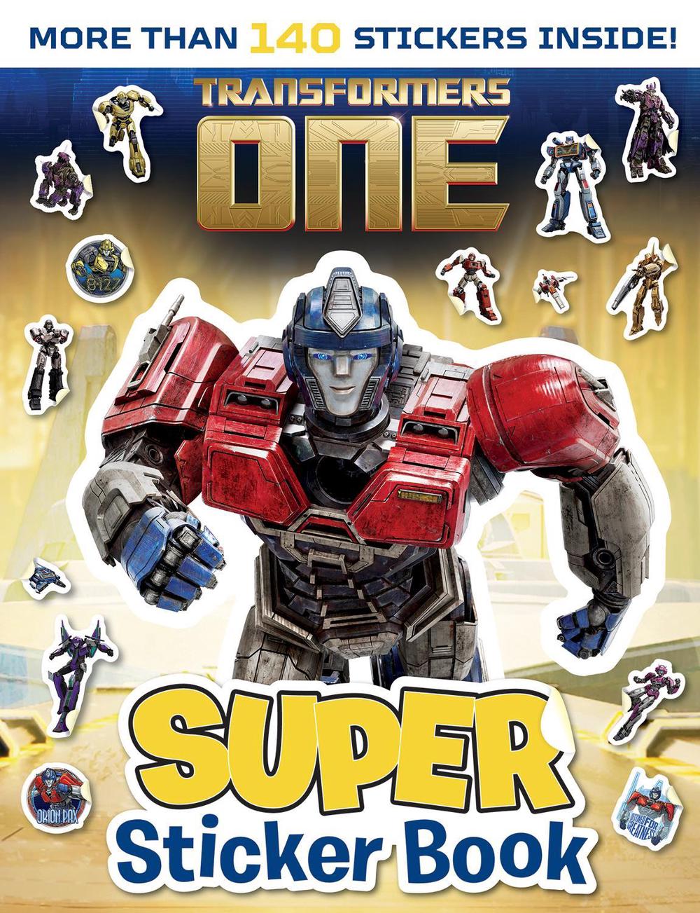 Transformers One: Super Sticker Book (Hasbro), 9781761527524