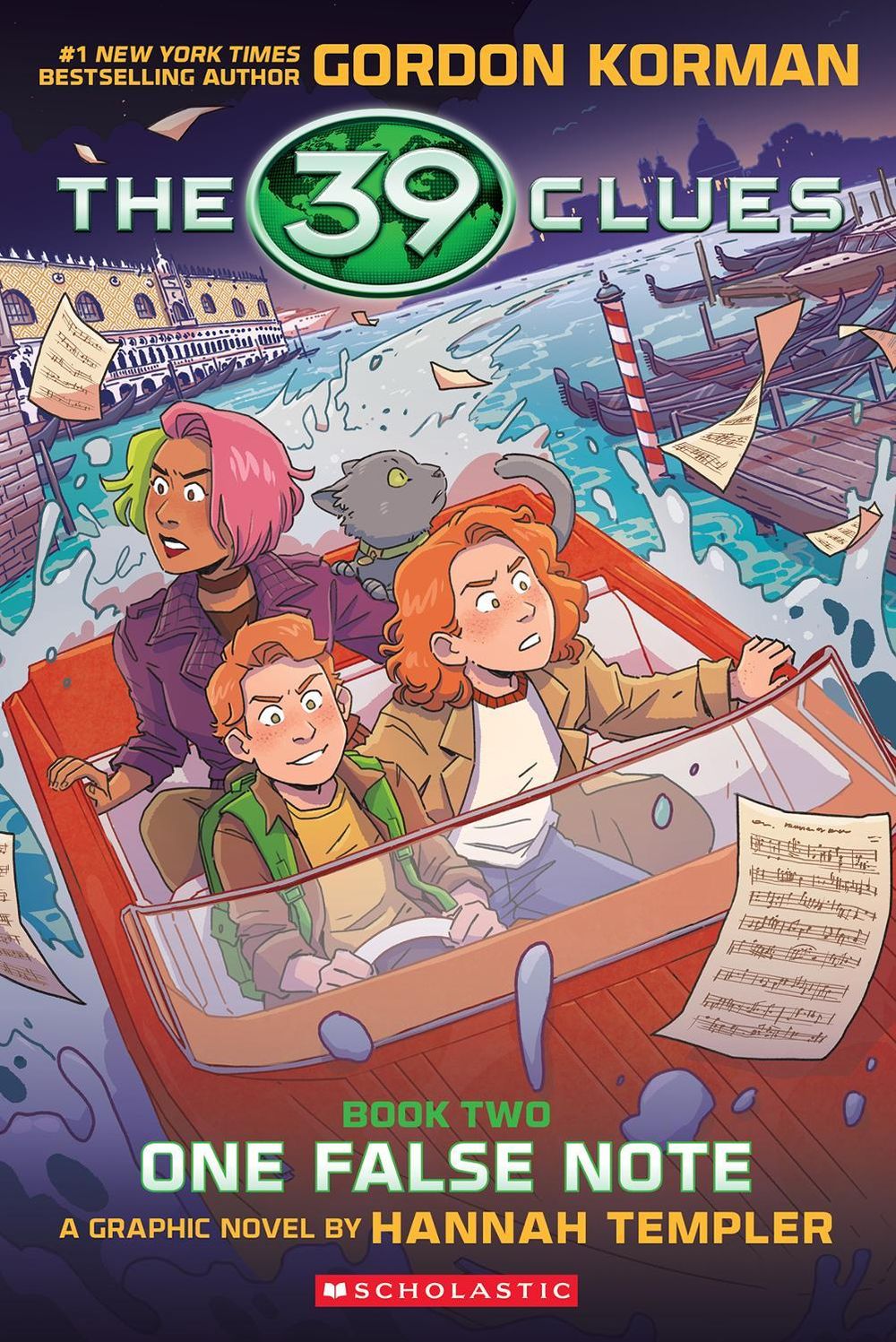 One False Note: A Graphic Novel (The 39 Clues: Book Two) by Gordon Korman - ISBN: 9781761528859