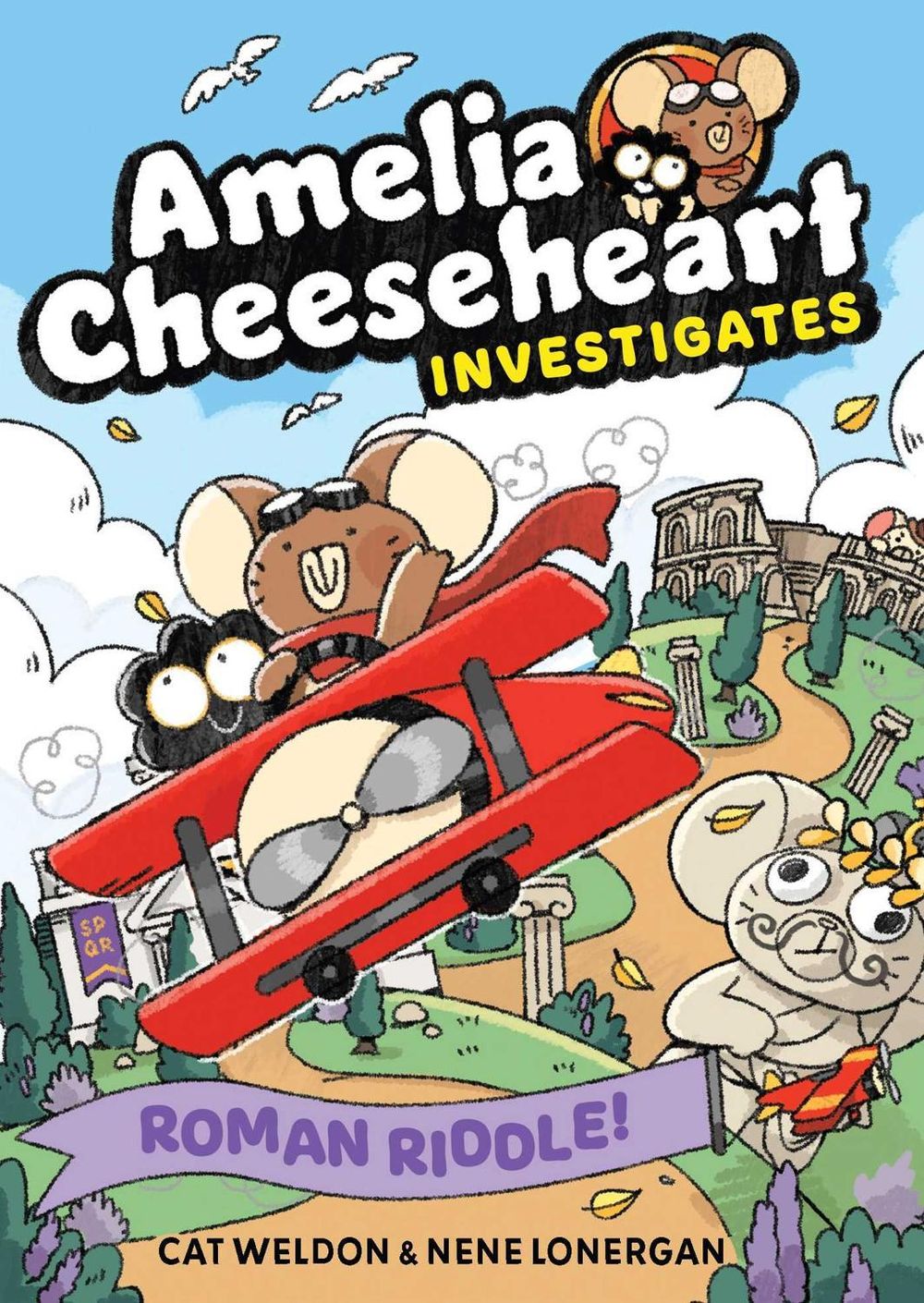 Amelia Cheeseheart Investigates: Roman Riddle by Cat Weldon - ISBN: 9781761638480