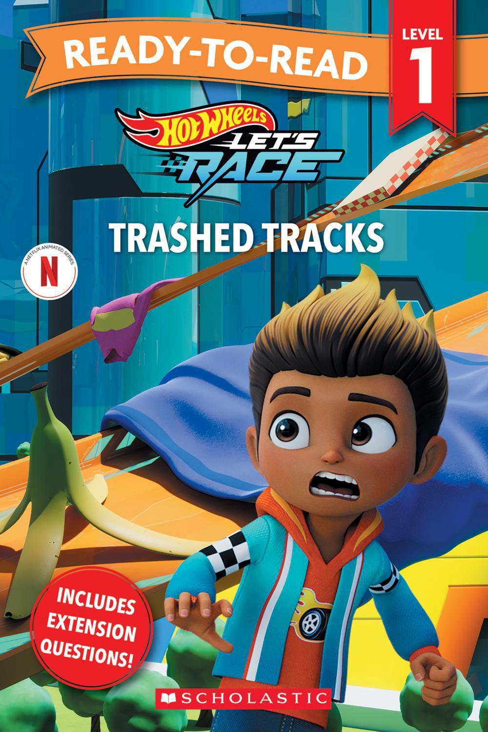 Hot Wheels Let's Race: Trashed Tracks - Ready-to-Read Level 1 (Mattel), 9781761641084