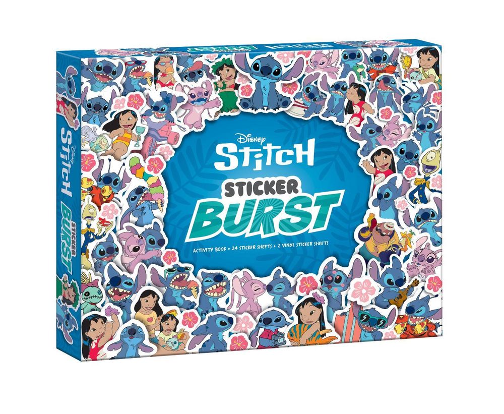 Stitch: Sticker Burst (Disney), 9781761641275 | Buy online at The Nile