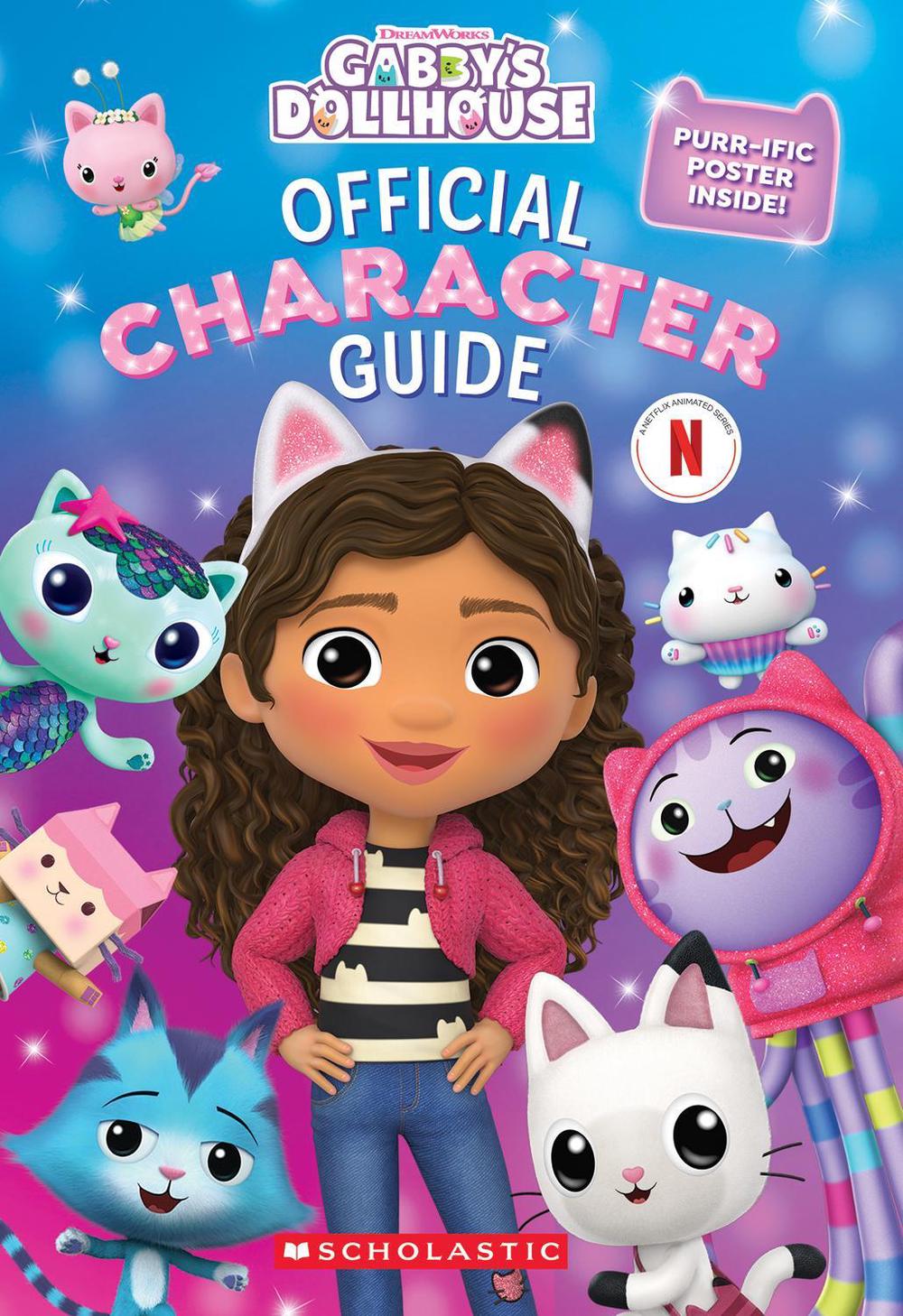 Gabby's Dollhouse: Official Character Guide (DreamWorks: Includes Poster), 9781761643132