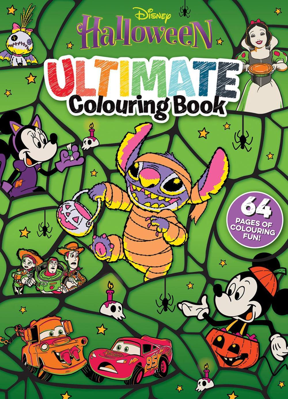 Disney Halloween: Ultimate Colouring Book - ISBN: 9781761648823